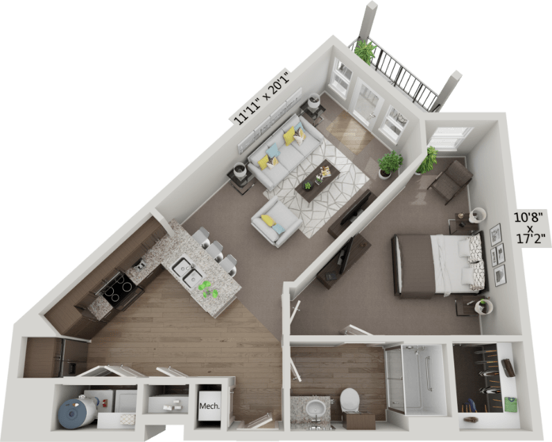 Floor Plan - A2 - Journey 1X1