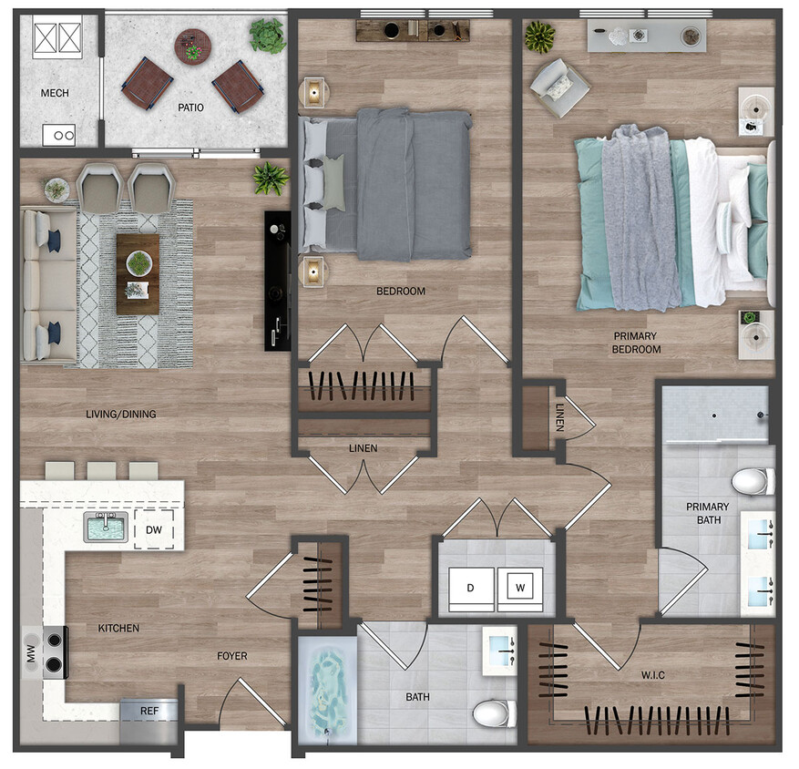 Floor Plan - Residence B1-B
