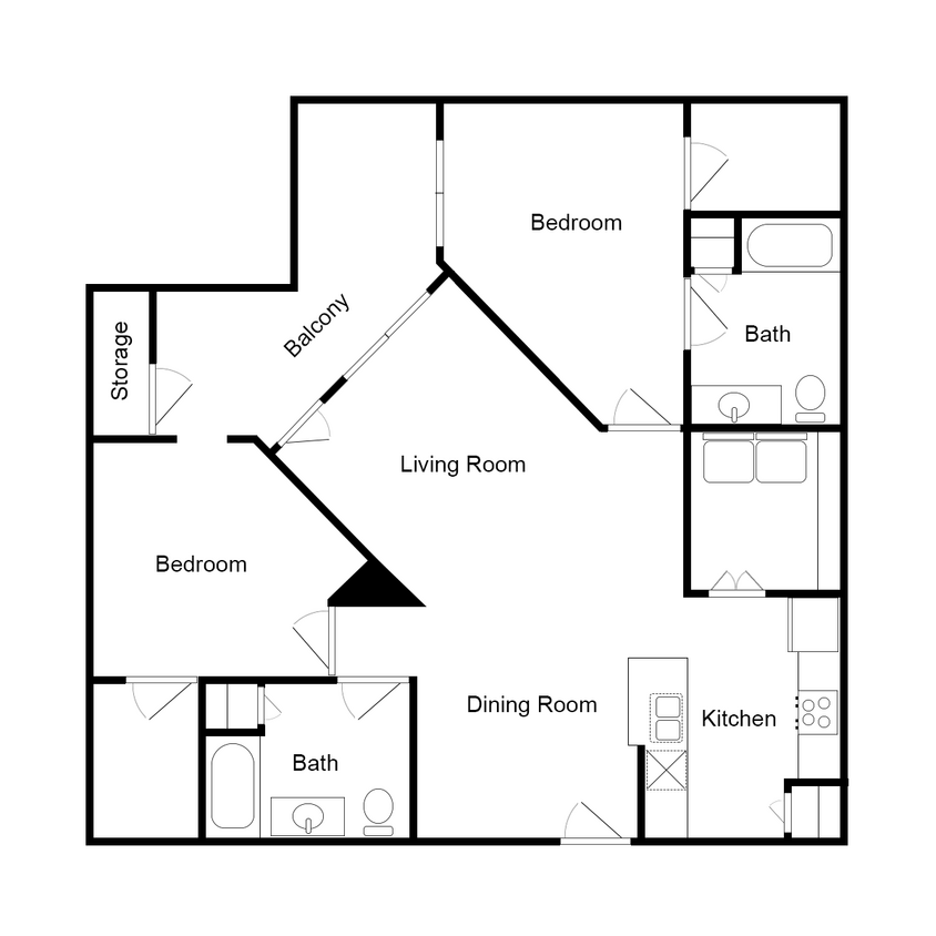 Floor Plan - Bluebonnet