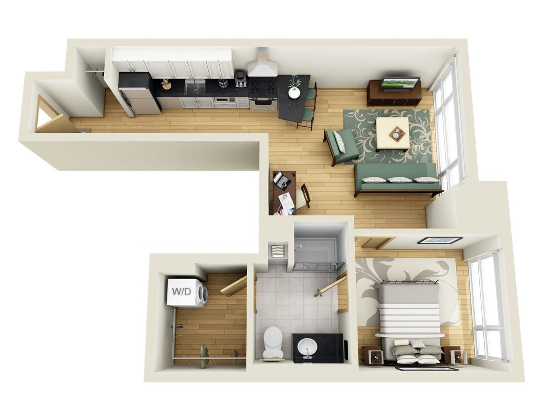 Floor Plan - NoLo South - A1
