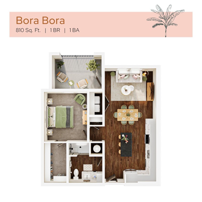 Floor Plan - Bora Bora