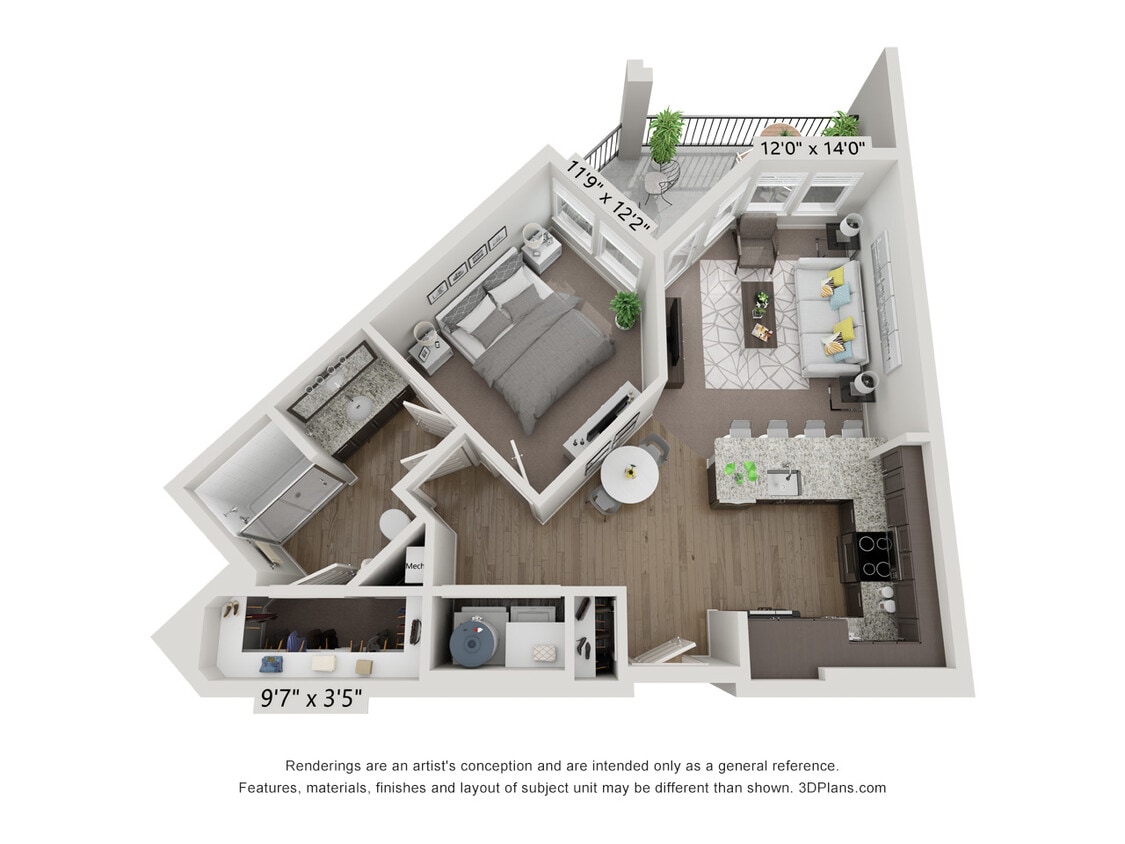 Floor Plan - A2 - Journey
