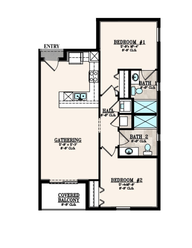 Floor Plan - The Hillsborough