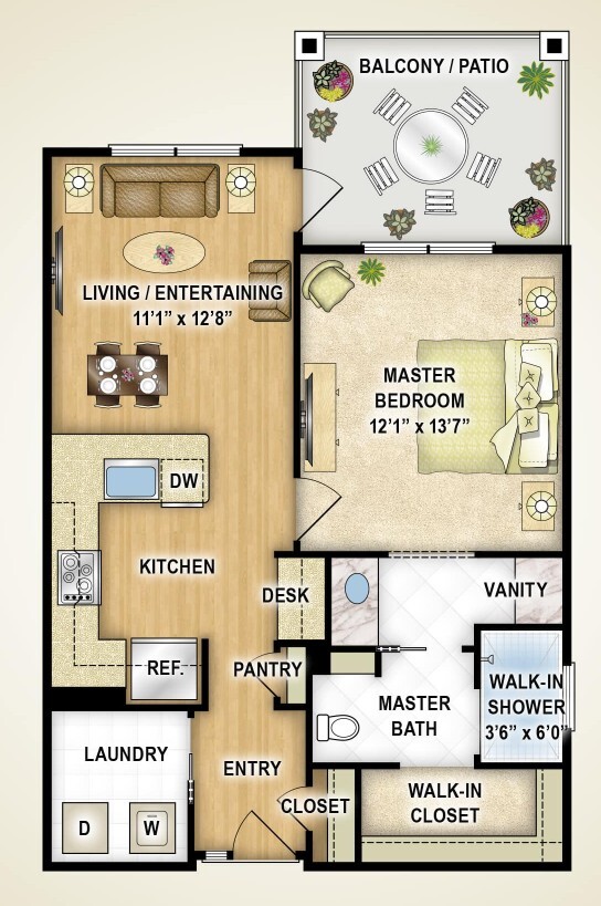 A1 Floorplan - A1