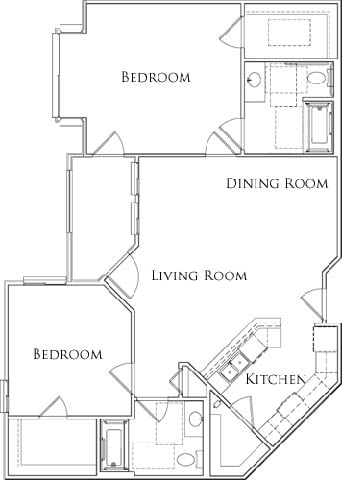Floor Plan - Unit 2N