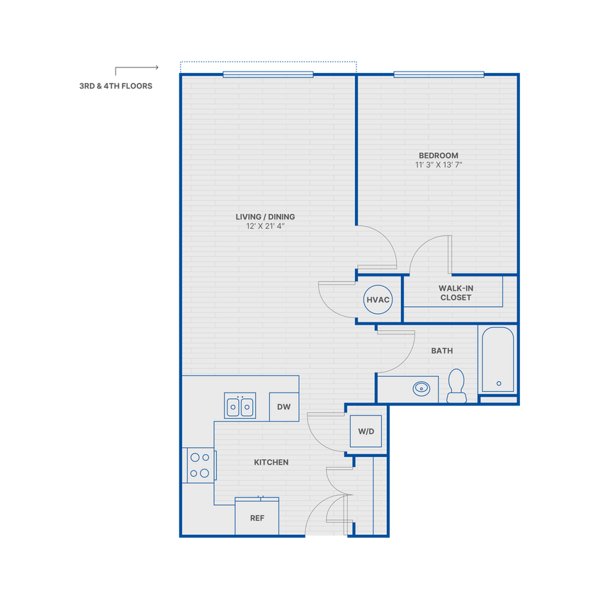 Wildwood floor plan The Village at Compass Pointe - Wildwood