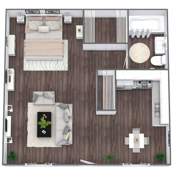 Floor Plan - Studio