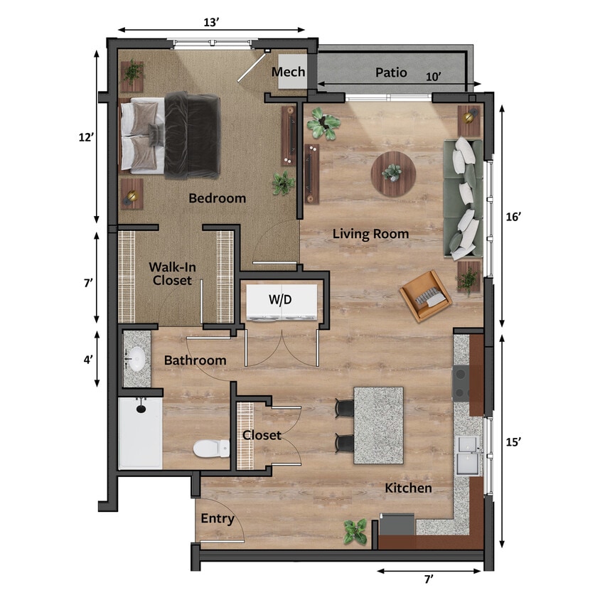 Floor Plan - Blazing Star (A2)
