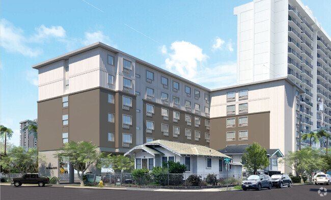 Property Rendering - Hale Makana O Moiliili Rental