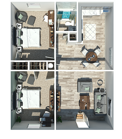 2 Bedroom - The Michigan