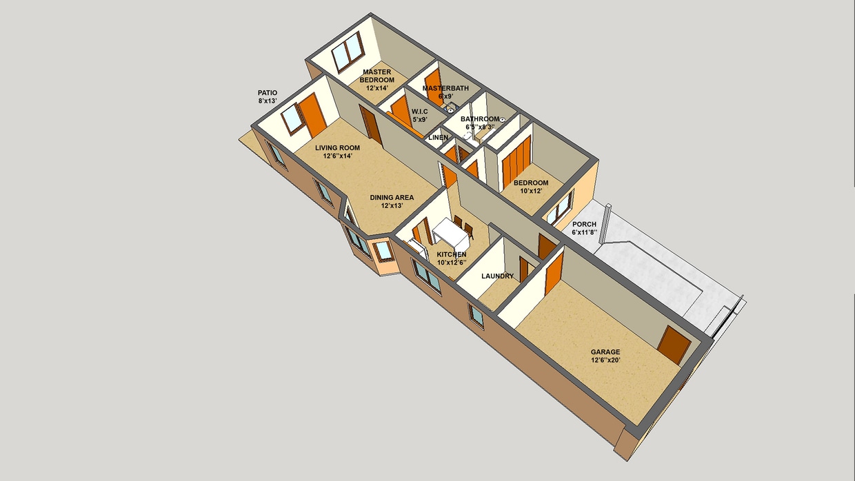 Floor Plan - Pine Grove Extended Standard