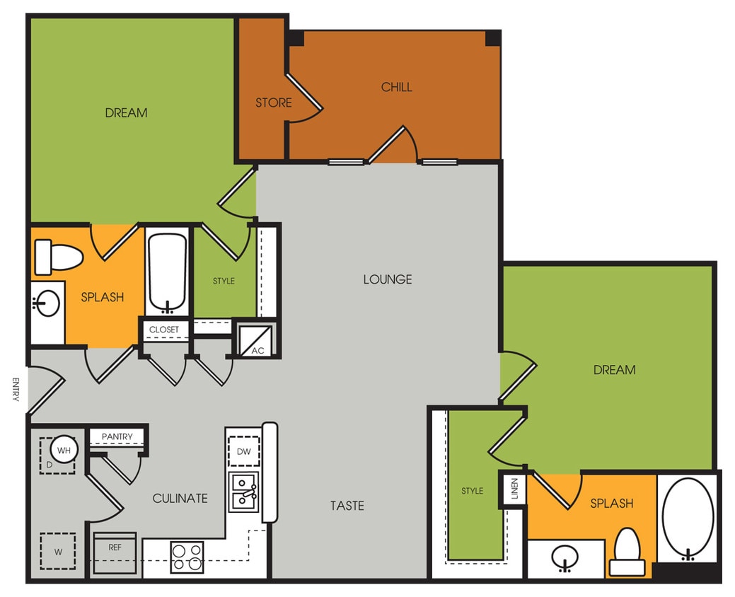 Floor Plan - The Bransom