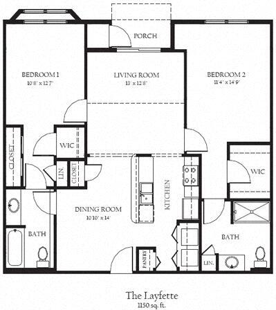 Floor Plan - Lafayette