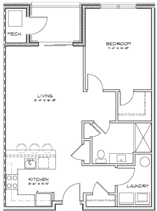 Floor Plan - Tribeca