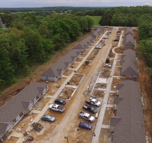 Elevated View - Tower Village Apartments