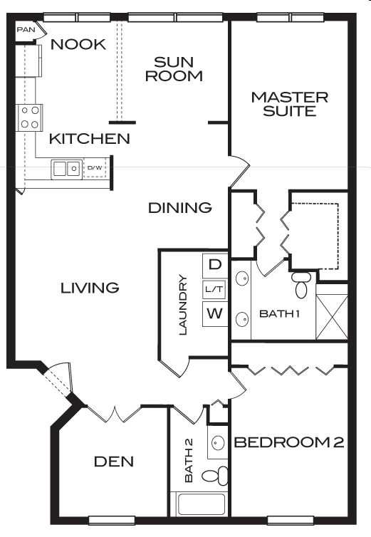 Quail - Quail + den water view
