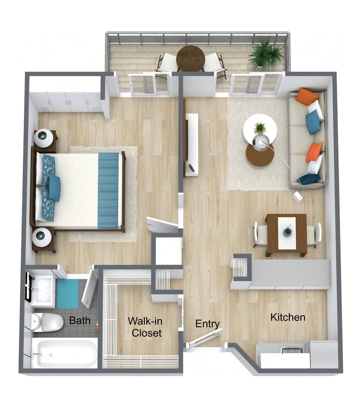 Floor Plan - The Orchid