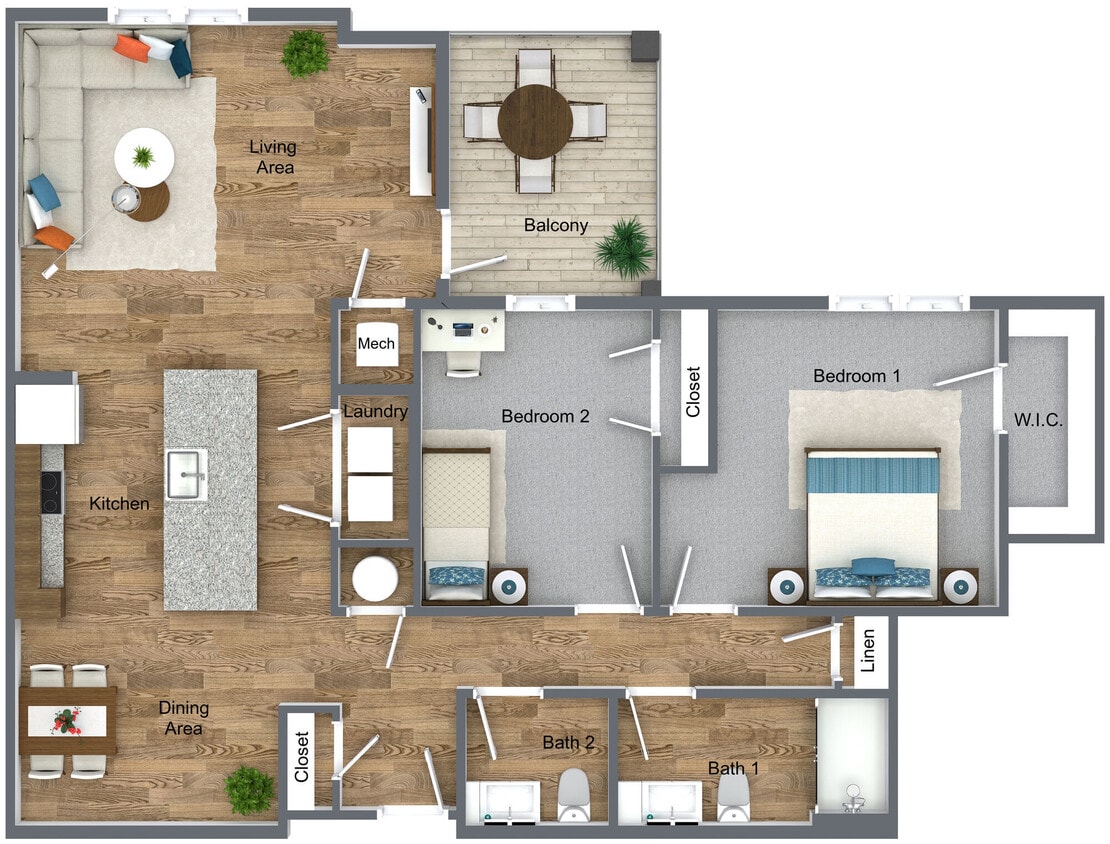 Floor Plan - The Greenbrier 