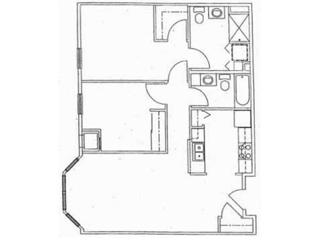 Floor Plan - 2X2 902