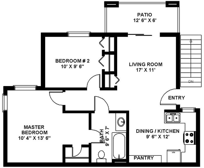 2BR/1BA - Move-in Special - Only $99 for Your First Month...
