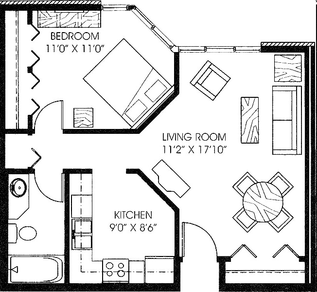 1BR/1BA - Founders - 1 Bed, 1 Bath