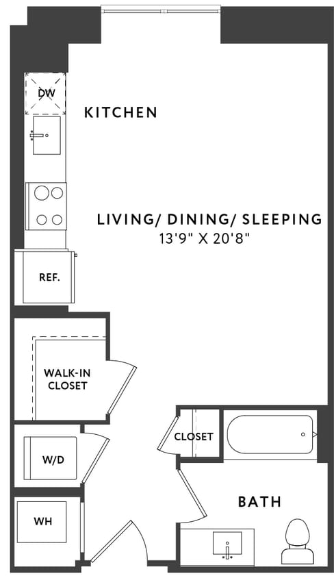 Floor Plan - Studio E04