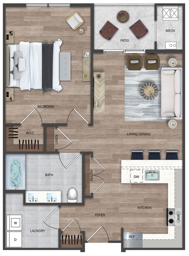 Floor Plan - Residence A1-A
