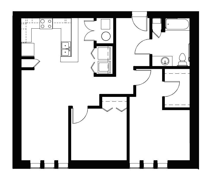 Floor Plan - The Eileen 50%