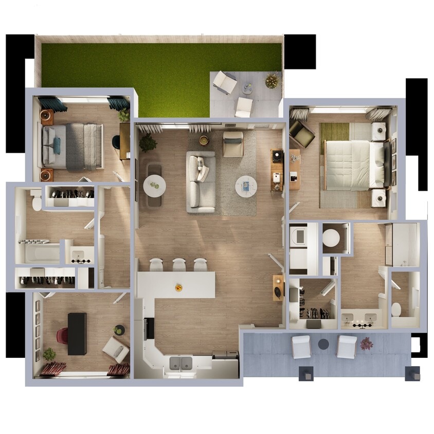 Floor Plan - C- THSR