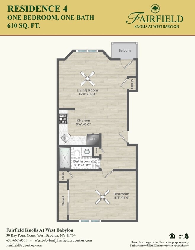 One Bedroom - One Bedroom Upper