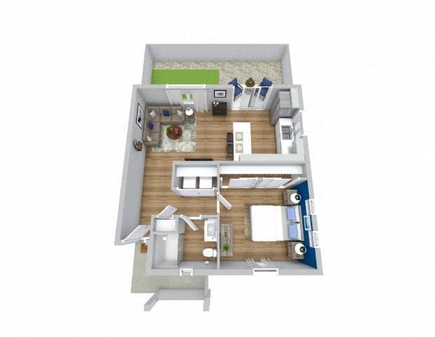 Floor Plan - The Alcove