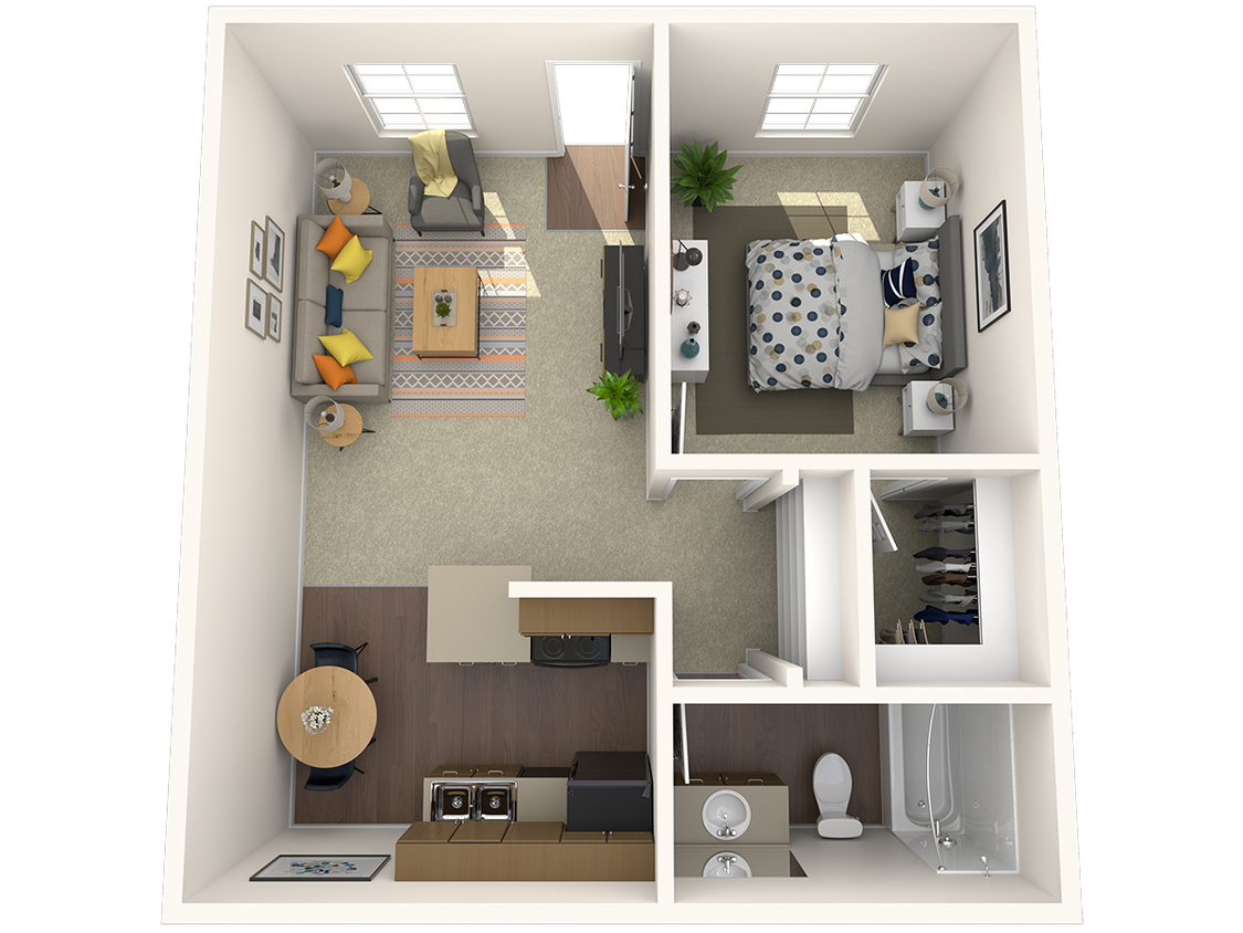Floor Plan - The Bisbee