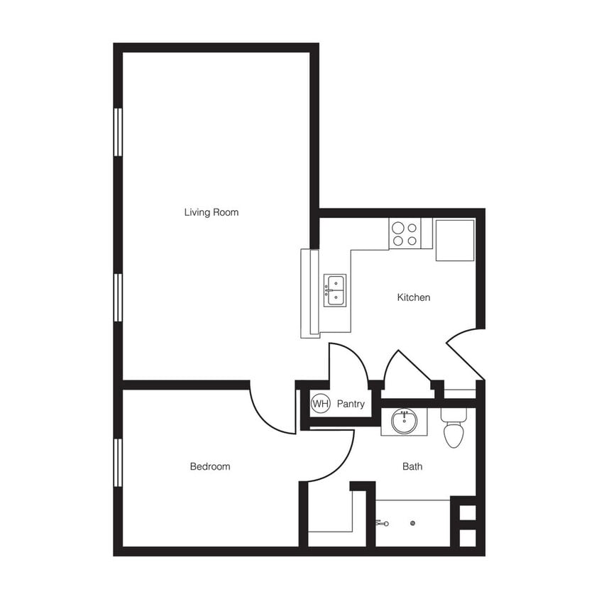 Floor Plan - The Marilyn