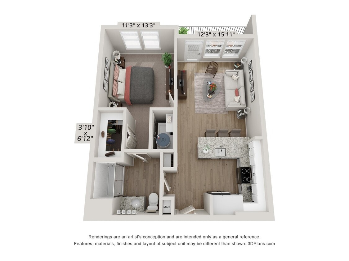 Floor Plan - A1 - Indigo