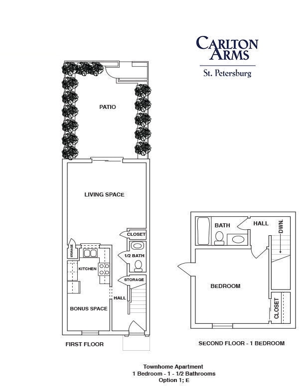 Floor Plan - E Townhome