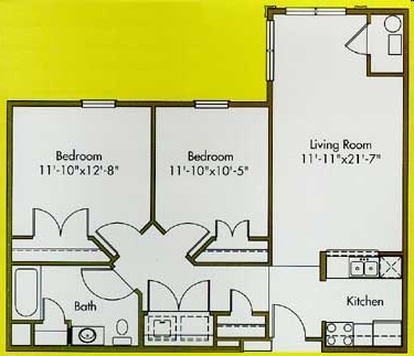 2BR/1BA - The Seabreeze