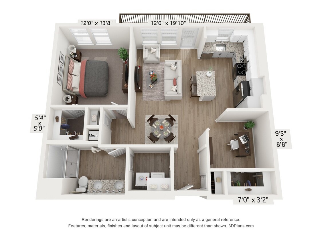 Floor Plan - A4 - Azure