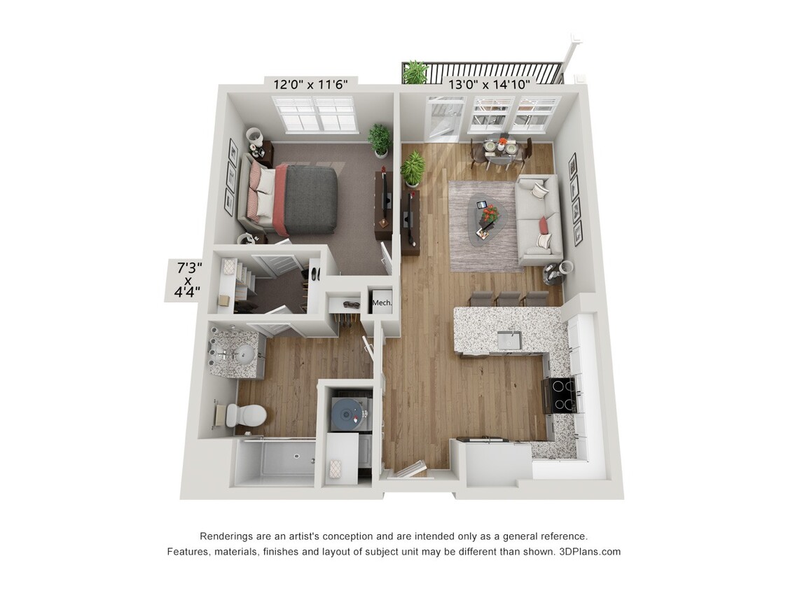Floor Plan - A3 - Cobalt