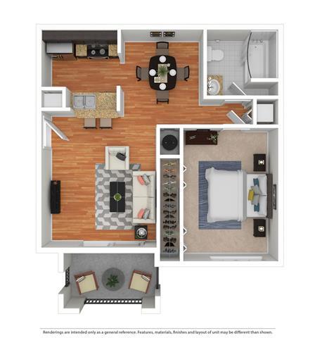 Floor Plan -  Bordeaux