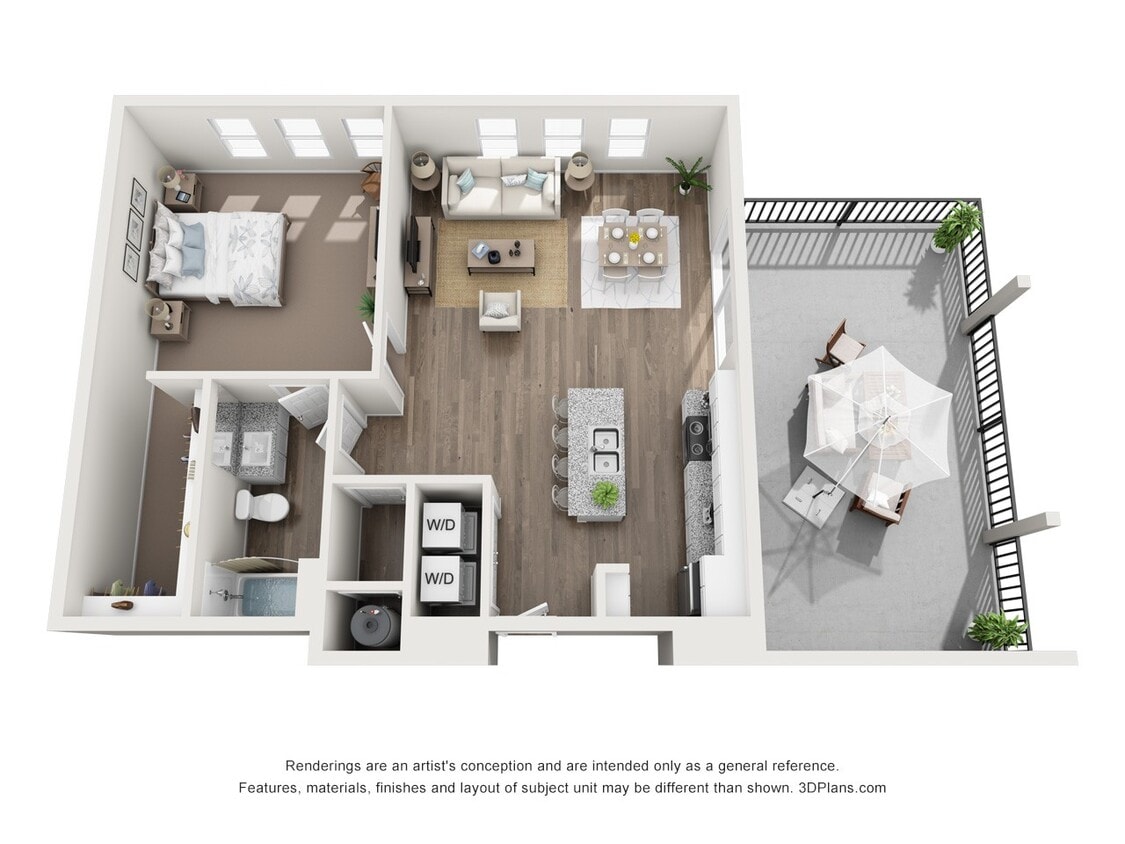 Floor Plan - The Dixie