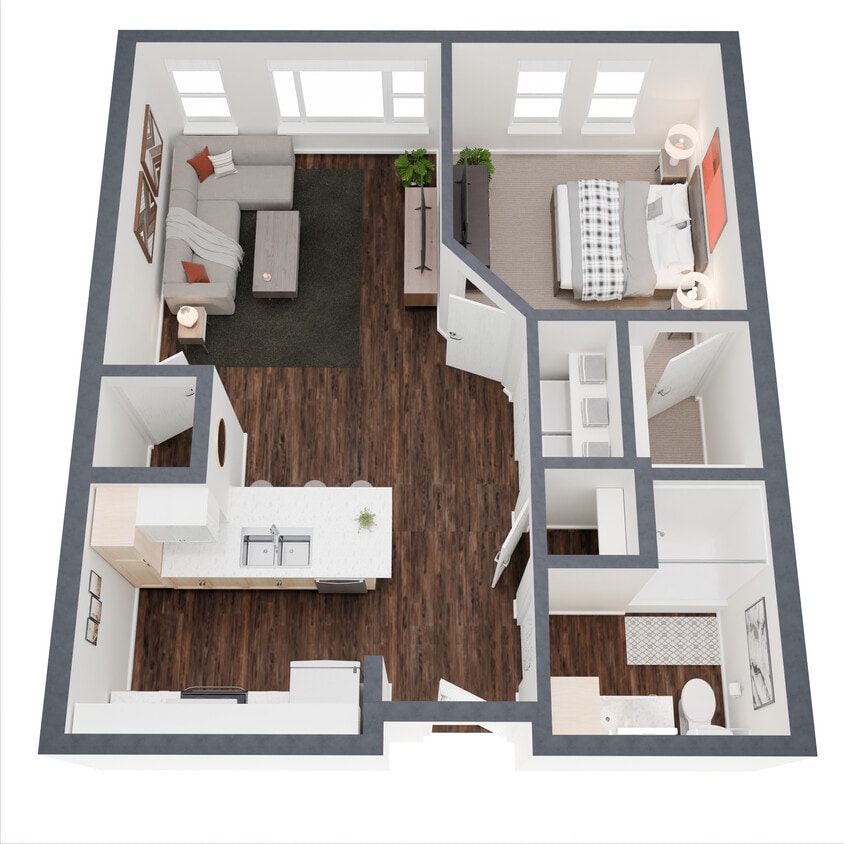 Floor Plan - Senior - 1B