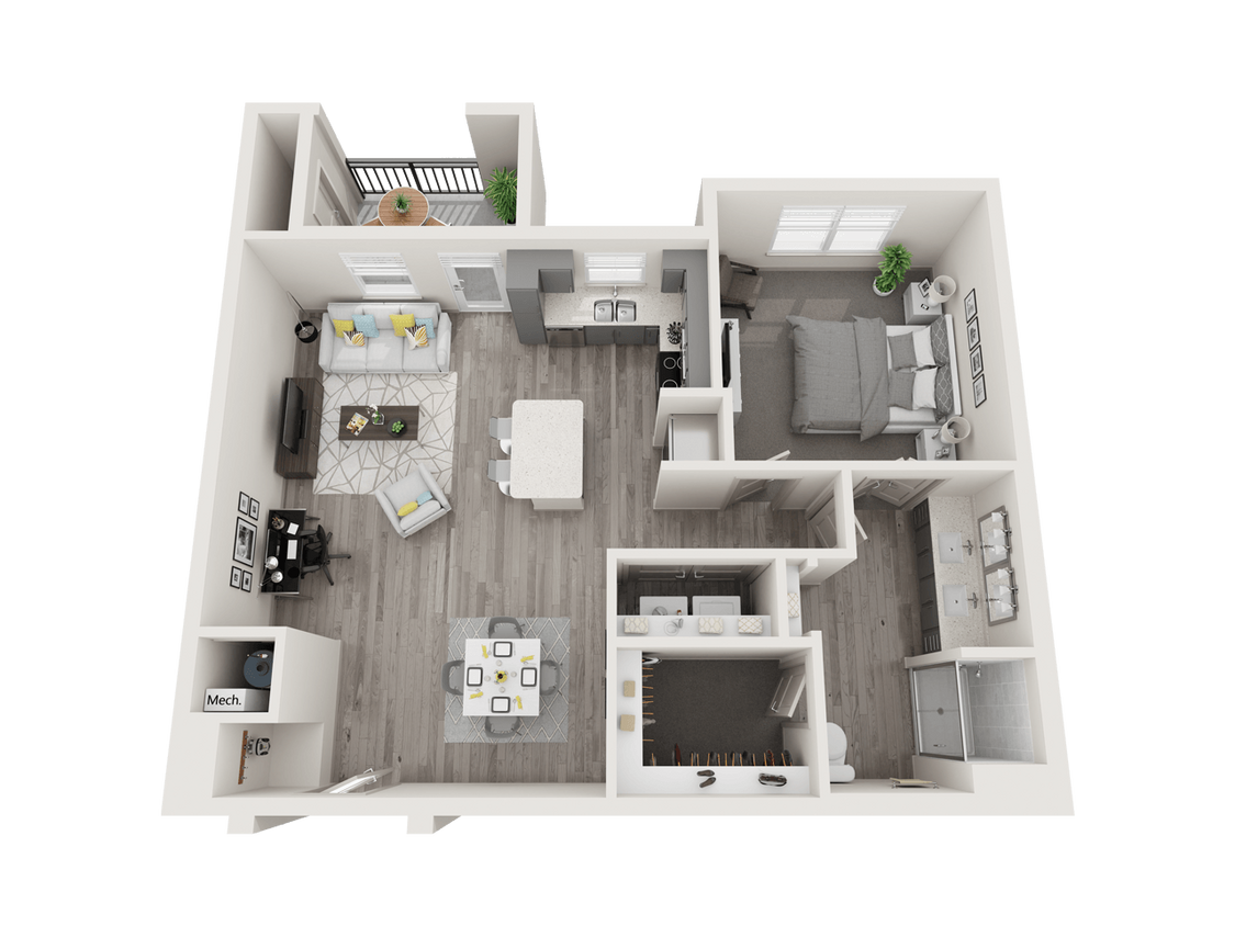 Floor Plan - A2 - Aspen