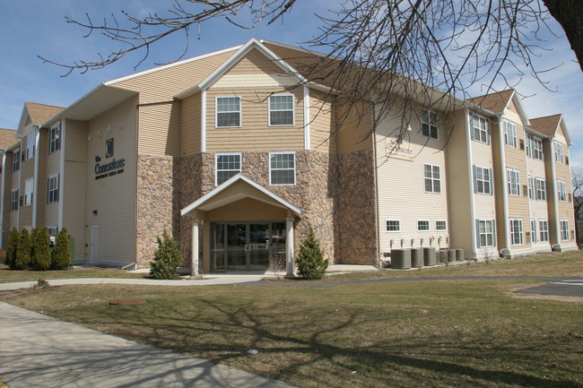 Front Entrance George St. - Cornerstone Senior Apartments Apartments