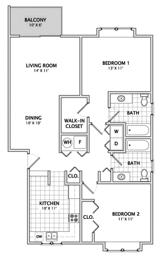 Floor Plan - The 2.0 Marquise