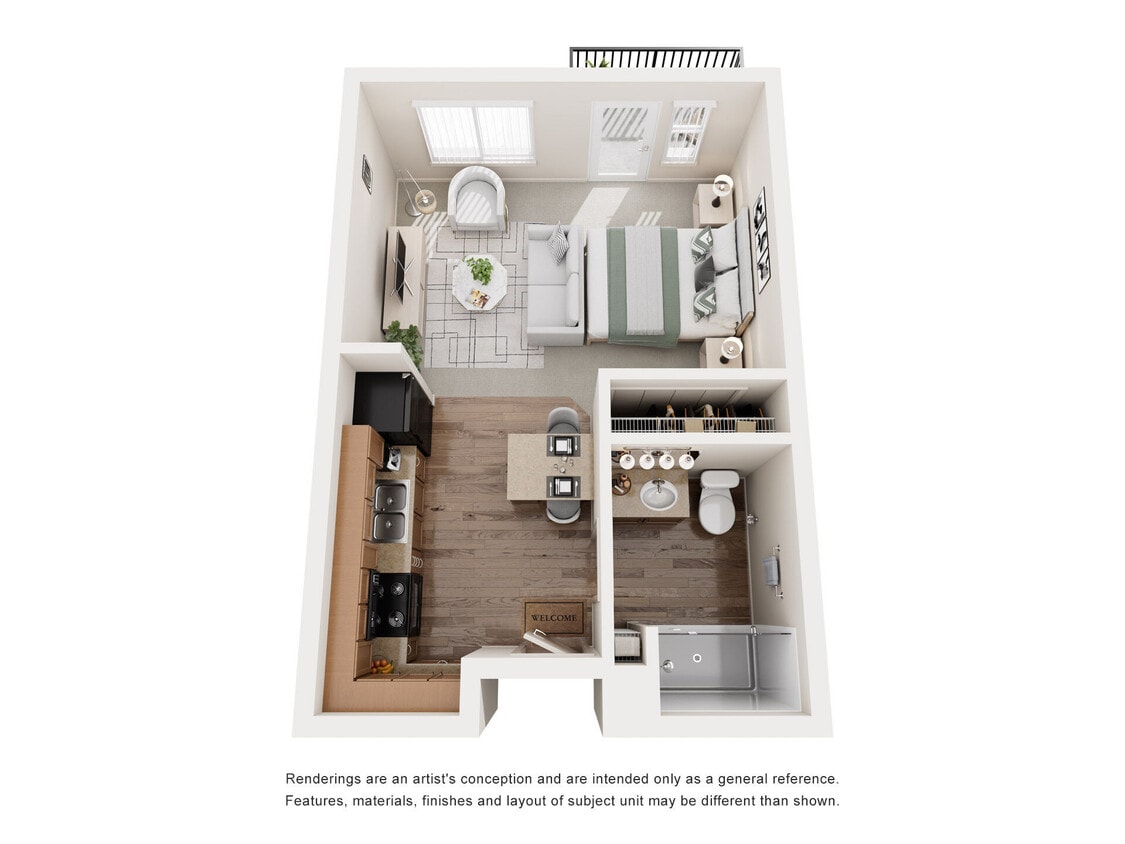 Floor Plan - Studio