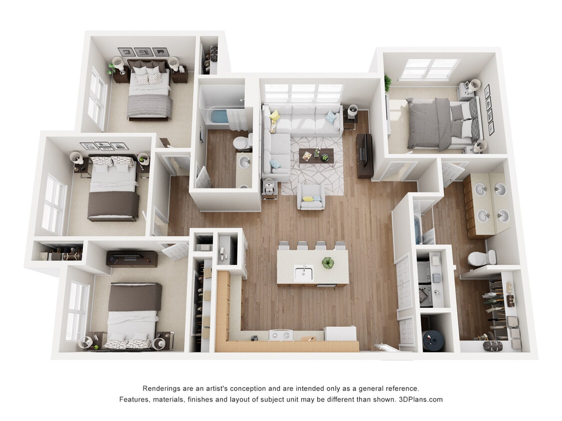 Floor Plan - D1-60%