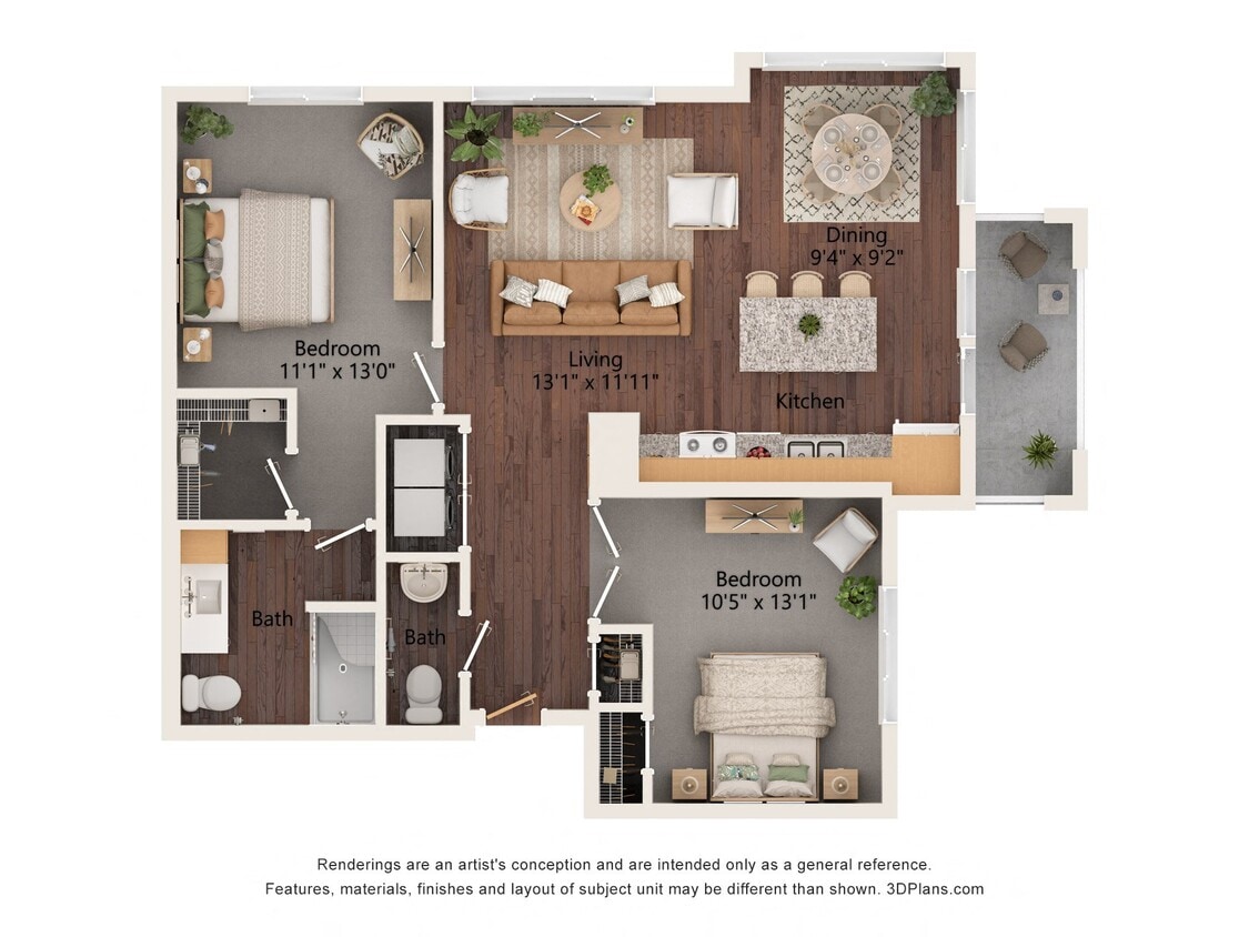 Floor Plan - 2C