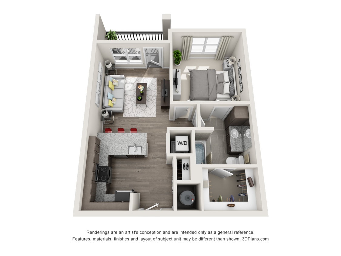 Floor Plan - The Carlyle