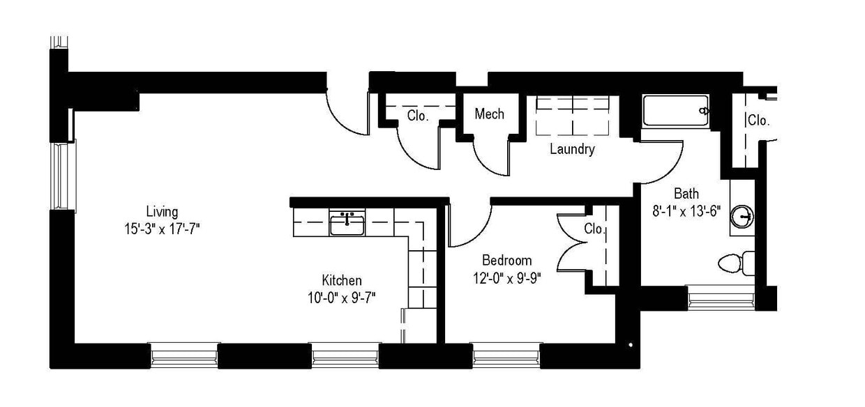 Floor Plan - The Jesse 60%