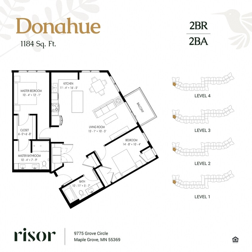 Floor Plan - Donahue
